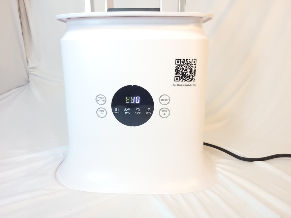 Automatic Hot Air Ironing Machine, Clothes Iron Steamer, Read Condition Missing