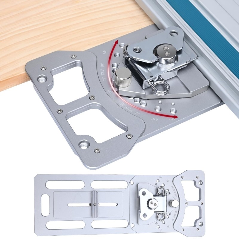 Quick arrange track Guide Angle Jig For Efficient And Precise Woodworking