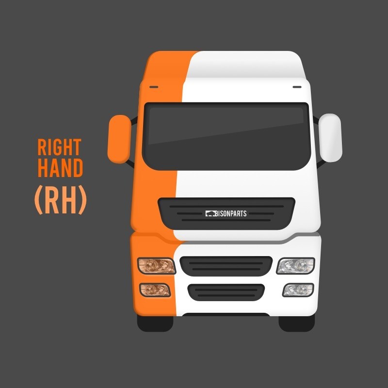 "FITS DAF CF SERIES (2013 - 2024) FRONT CORNER PANEL DEFLECTOR DRIVER SIDE RH