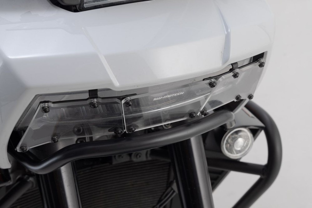 SW-Motech Headlight Protector Bracket with Bezel Fits Harley-D Pan Amer...
