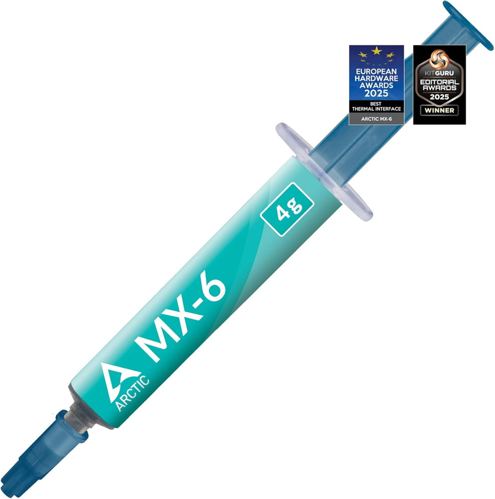MX-6 (4 G) - Ultimate Performance Thermal Paste for CPU, Consoles, Graphics Card