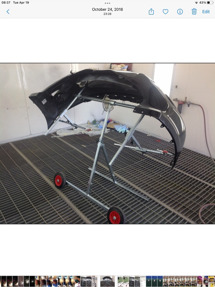Auto Body Bumper Stand, Fender Panel Paint Stand