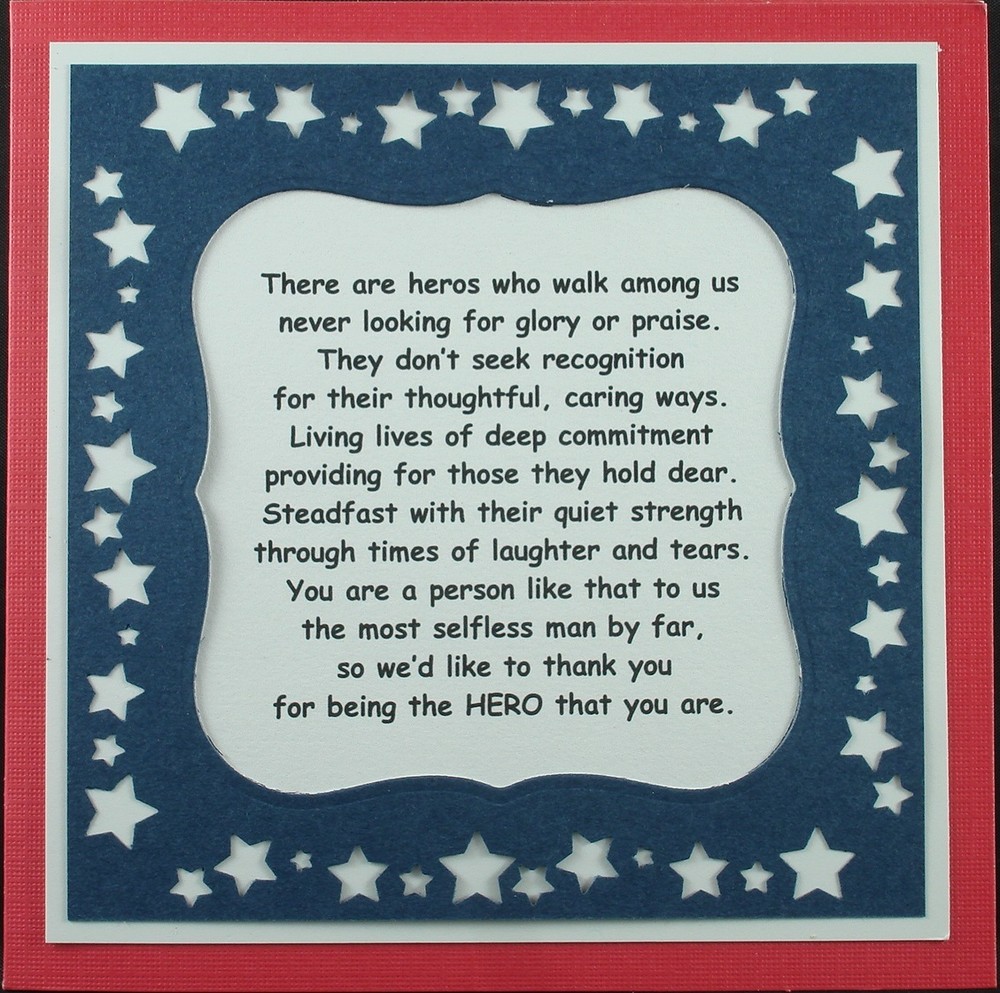 Hand Made Greeting Card, MILITARY