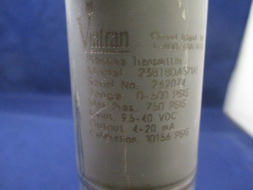 Viatran 23BTBDA571AE Pressure Transmitter