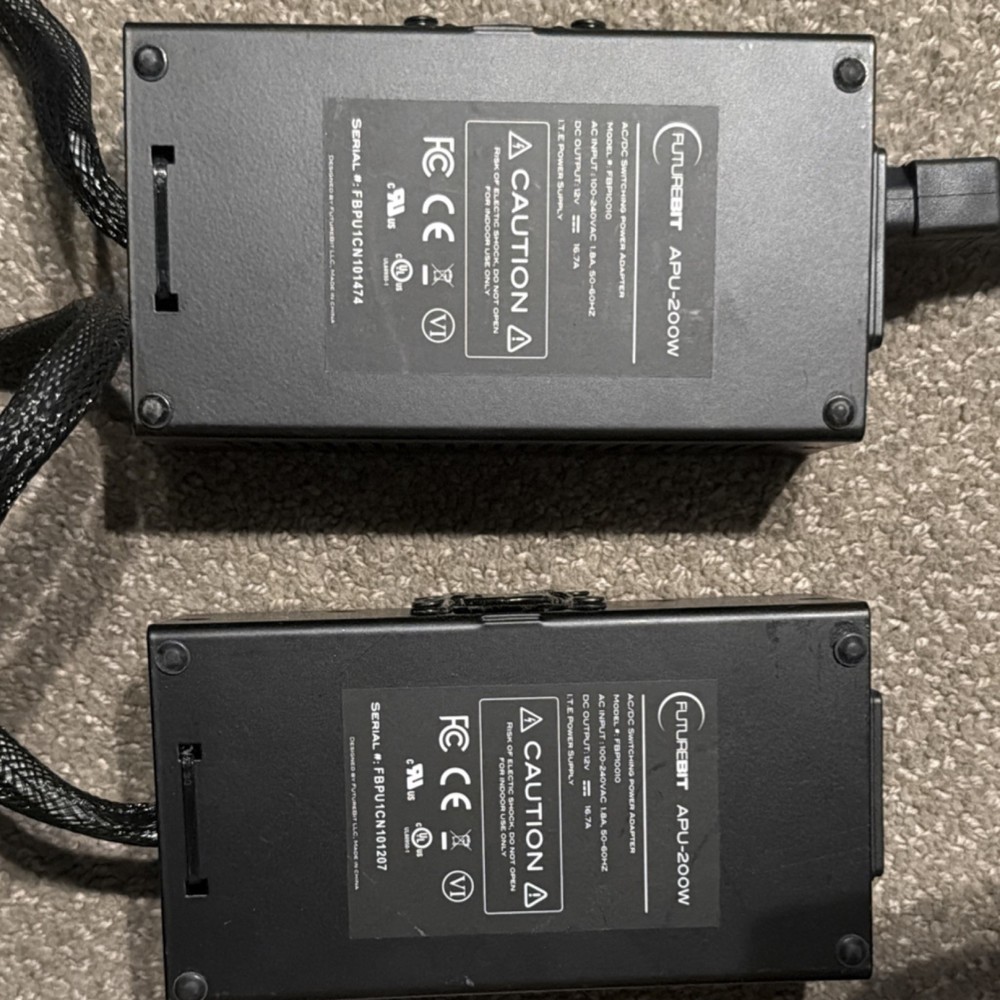 FutureBit FBA2001 ASIC Virtual Currency Miner Mining Hardware + additional unit