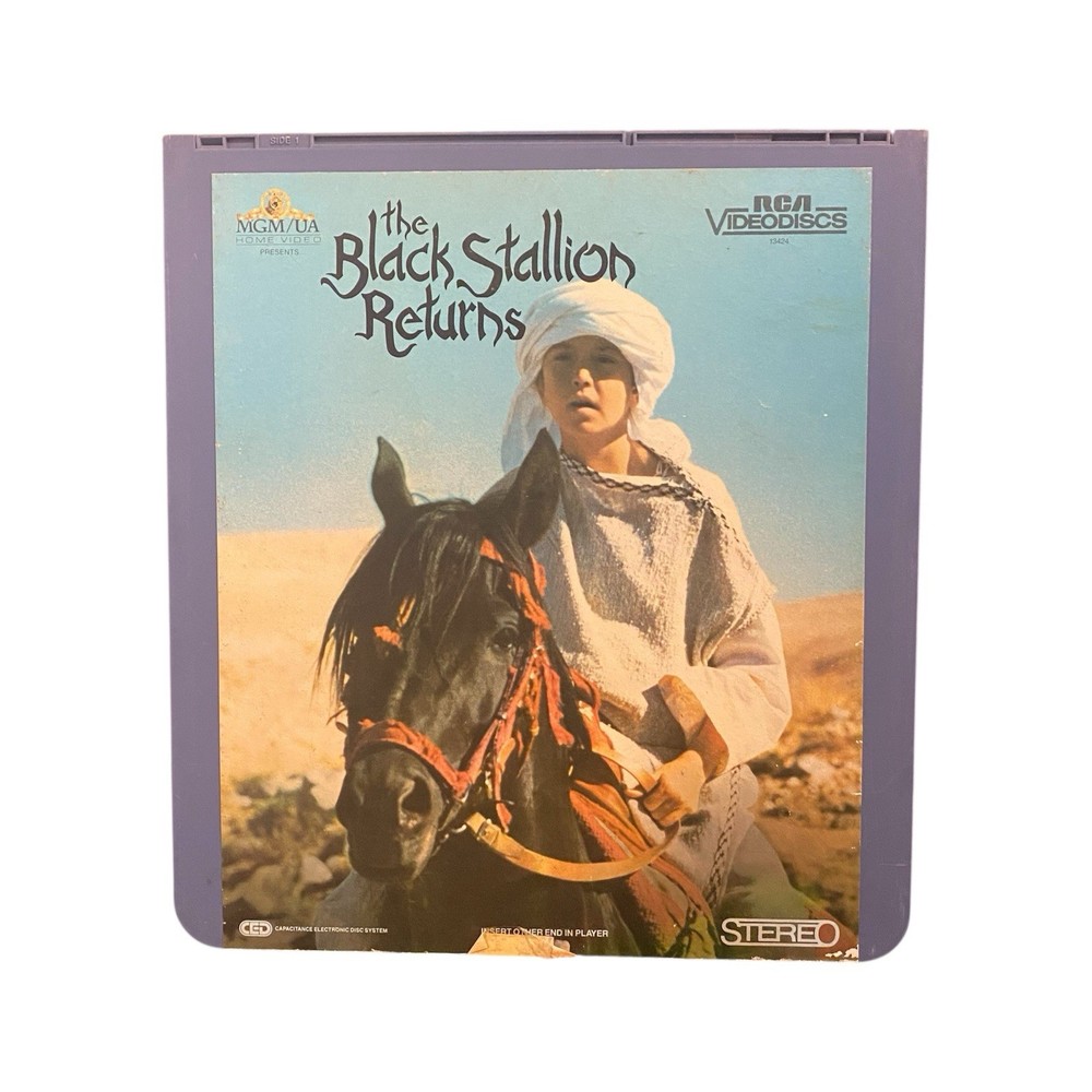 The Black Stallion Returns  (RCA SelectaVision VideoDiscs) CED Untested