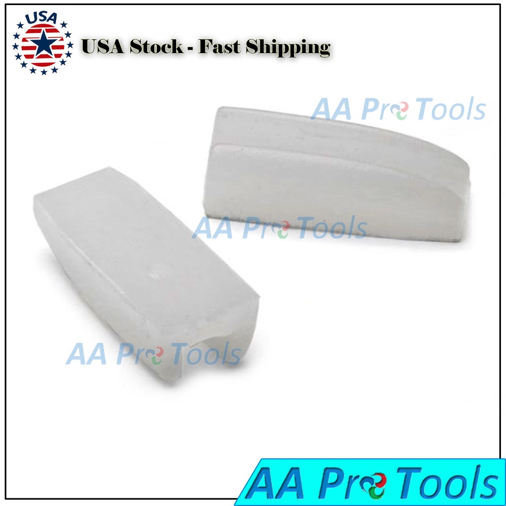 NYLON JAW REPLACEMENT TIPS FOR PLIERS FLAT NOSE PLASTIC JAWS