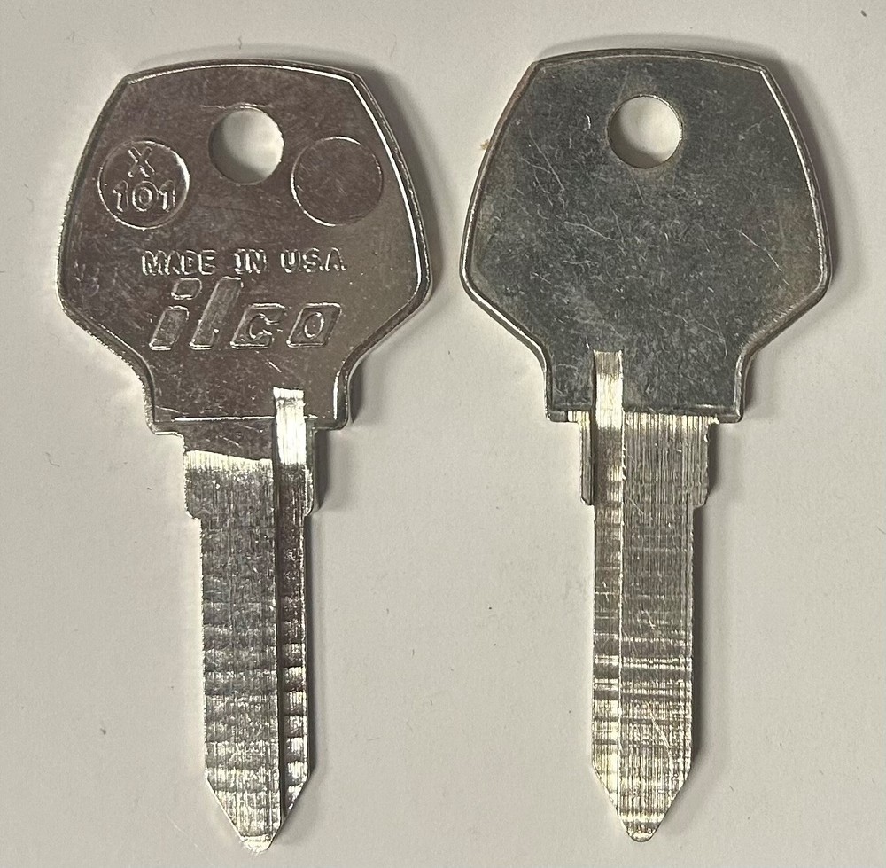 Ilco X101 Harley Davidson Key Blank uncut