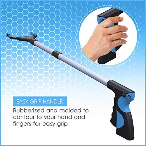 Foldable Trash Pick Up Stick Reaching Tool Extra Long Grabbers, 32"