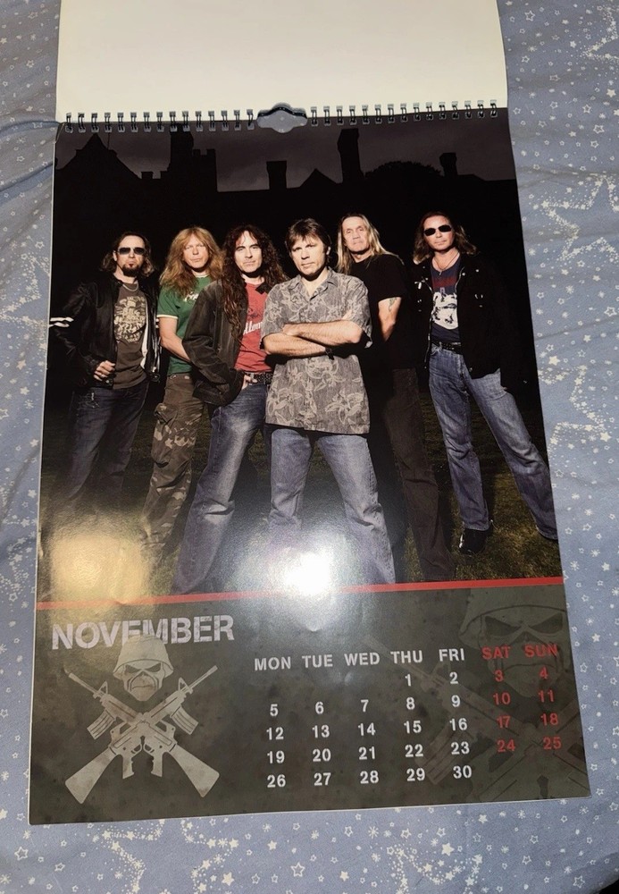 Iron Maiden Calendar 2007