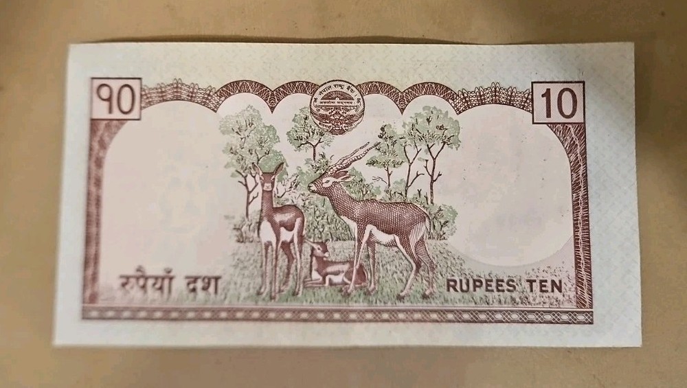 Nepal 10 Rupees Note