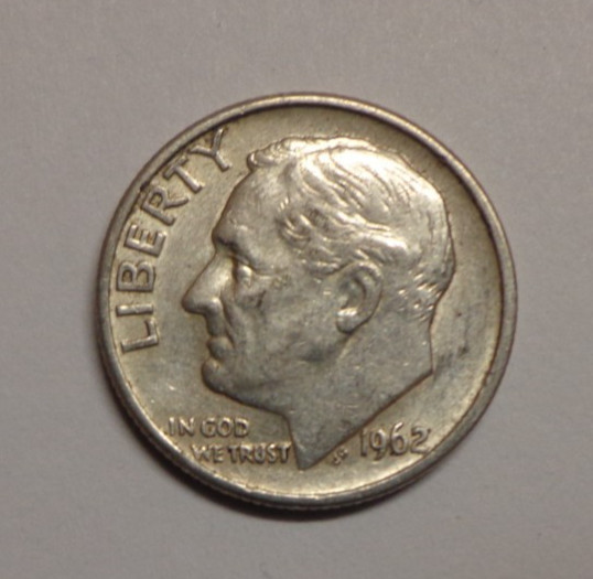 1962   Roosevelt Dime 90% Silver