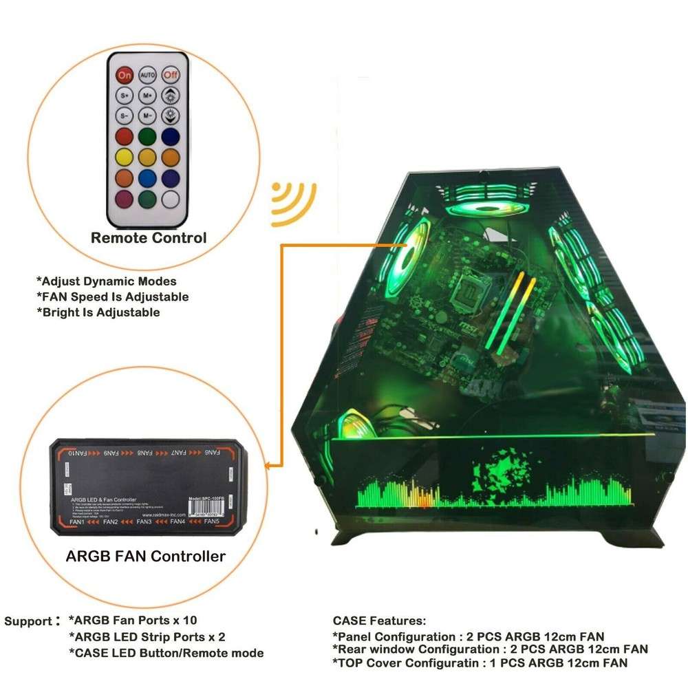 RAIDMAX EVERST ATX Computer Case