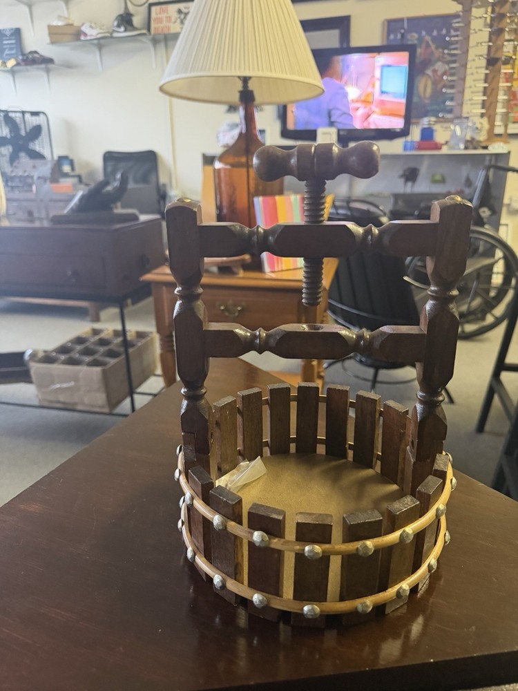 Vintage Wooden Nut Cracker
