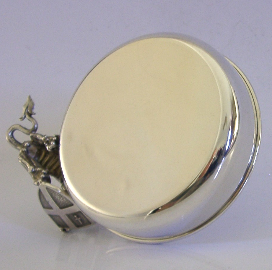GRANT MACDONALD SOLID STERLING SILVER CAST DRAGON DISH 2009 102g