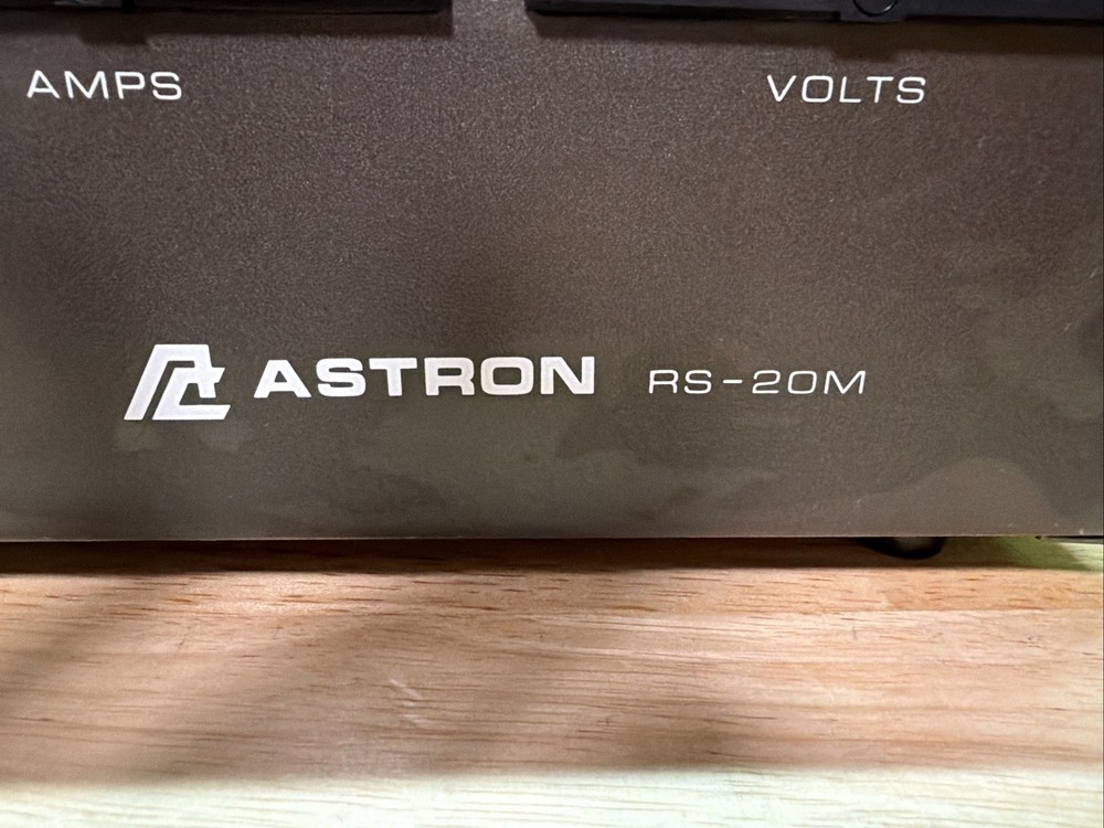 Astron RS-20M 13.8 VDC Linear Power Supply Tested