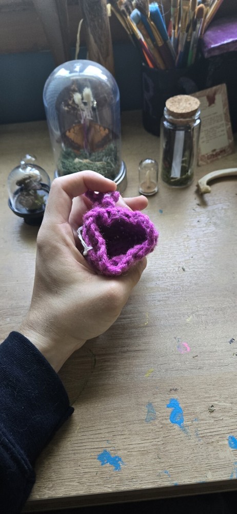 Crocheted Worry Bag