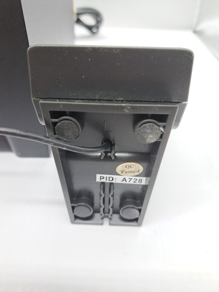 Logitech Tested X-240 Computer 3 Speaker System Active Sub