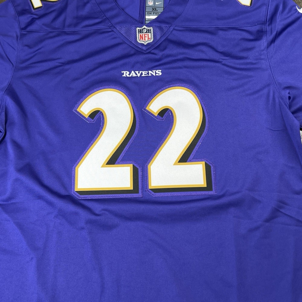 Derrick Henry Signed Autographed Baltimore Ravens Jersey #22