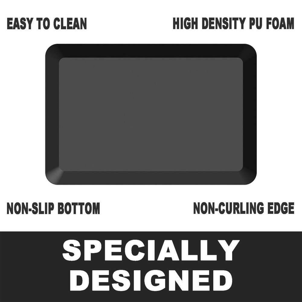 1" Extra Thick Anti Fatigue Floor Mat,Kitchen Mat, Standing Desk Mat – Com