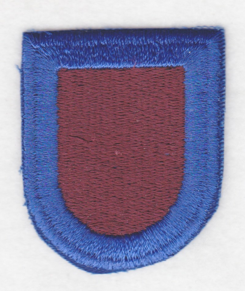 Army Beret Patch:  Airborne Board, Ft Bragg - cut edge