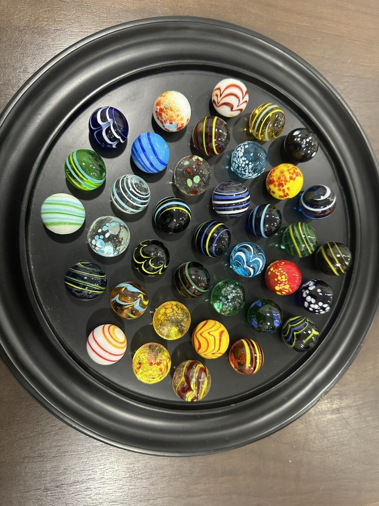 Marbles On Game Board