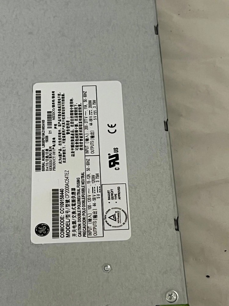 GE CP2000AC54TEZ Rectifier Module Series GREAT USED.