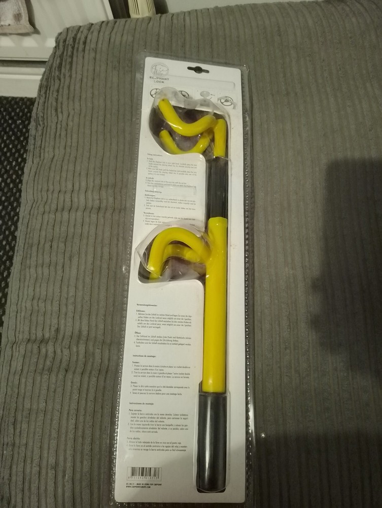 CARPOINT Lockable Steering Wheel Lock "Elephant"