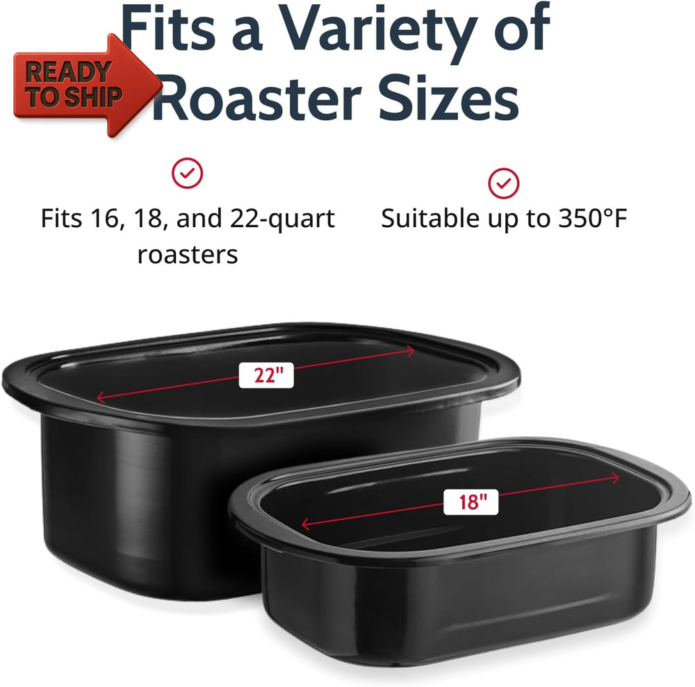 Pansaver Electric Roaster Liners, 1-Pack (2 Units)