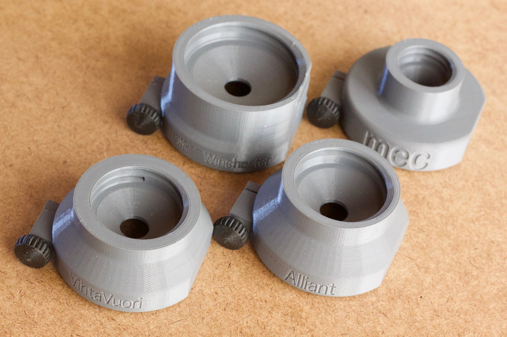 Bottle Adapter for Lyman #55 Powder Measures