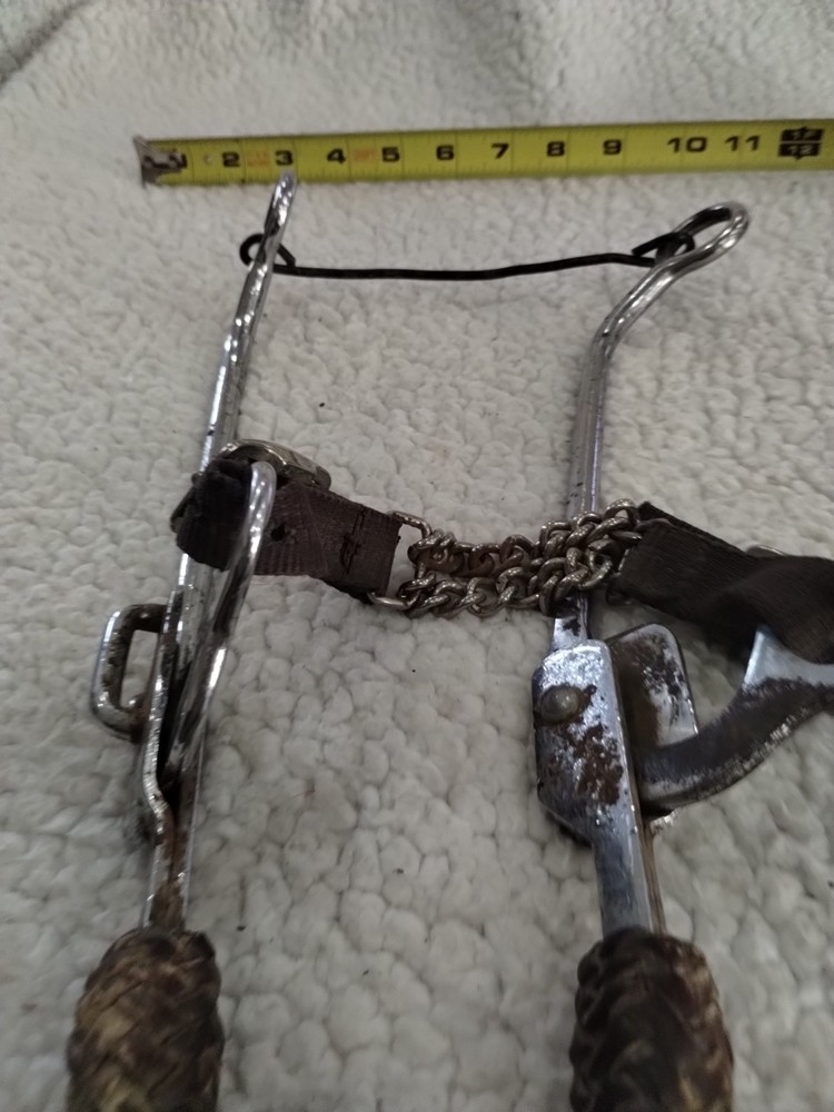 Unlabeled Hackamore Bit