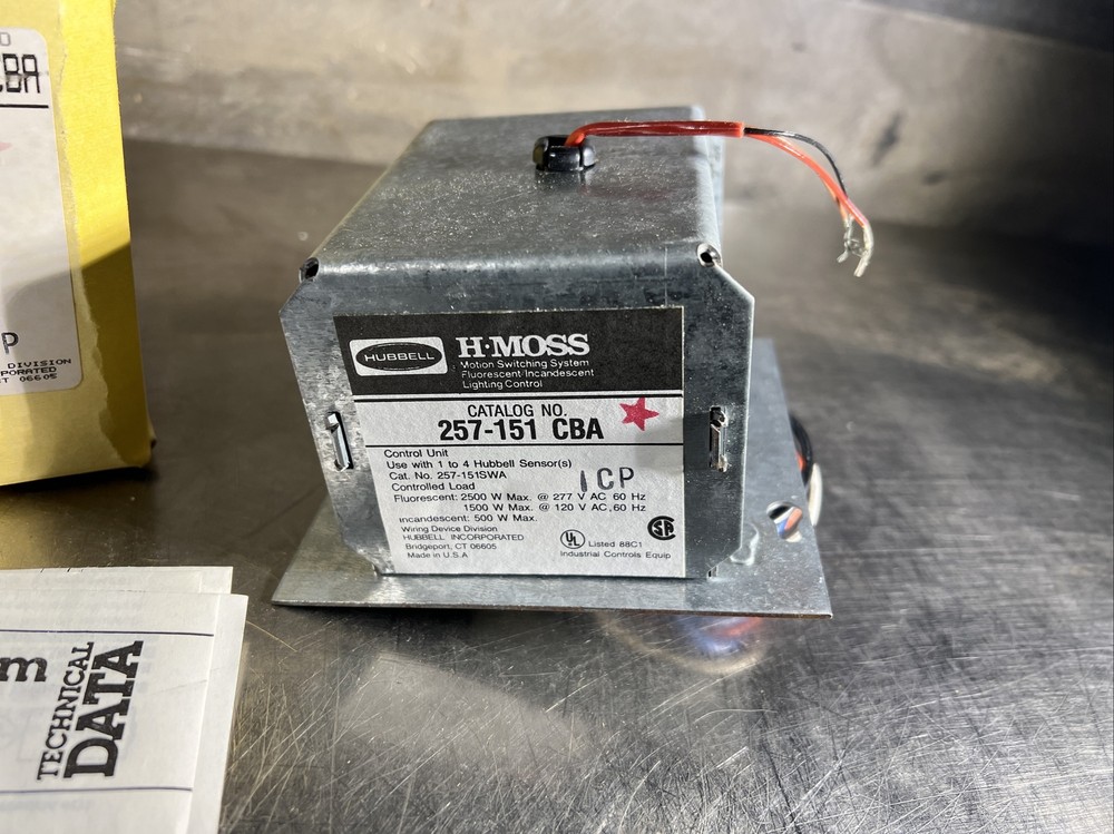 Nos Surplus HUBBEL 257151CBA CONTROL UNIT