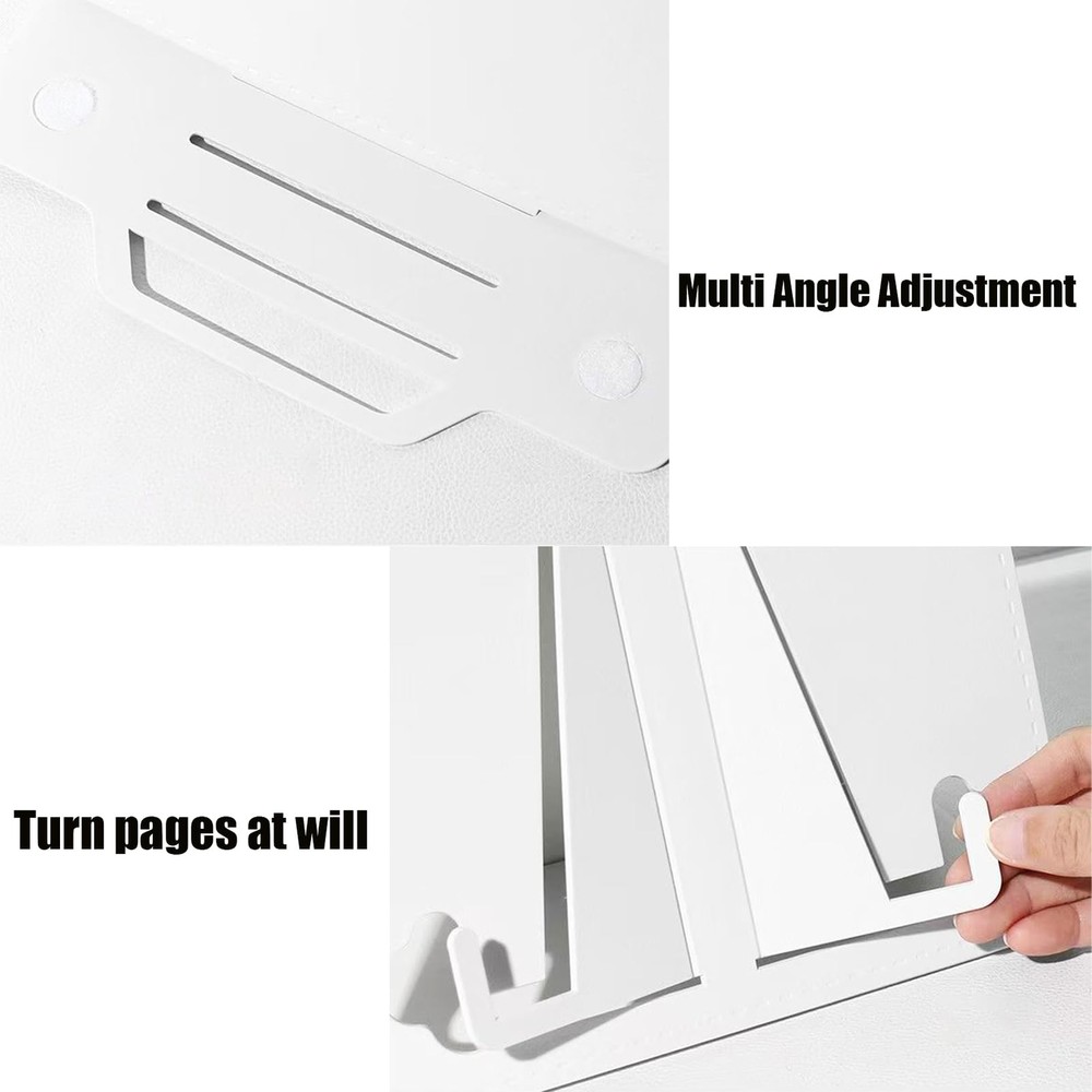 Convenient Folding Reading BookshelfAdjustable Angle Book HolderSuitable for ...