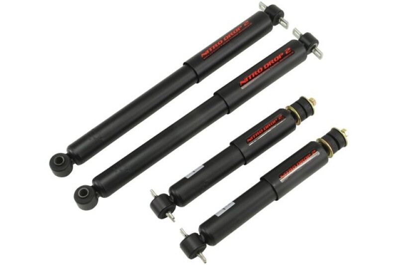 Belltech Nitro Drop 2 Set Lowering Shocks 2"-5" Drop 1982-03 Chevy S10 + Blazer