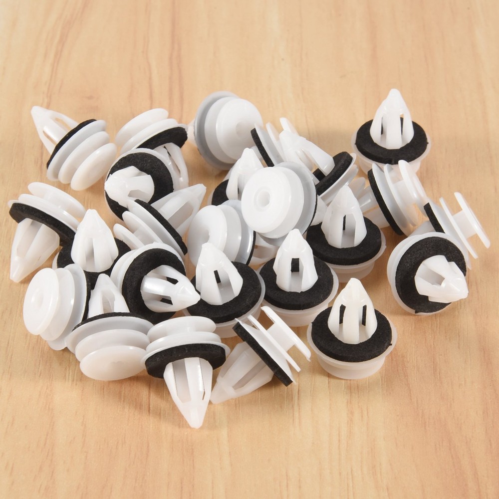 100Pcs 51418224768 Plastic Rivets Clip for- E46 E53 E90 E91 E70 Door Panel7627