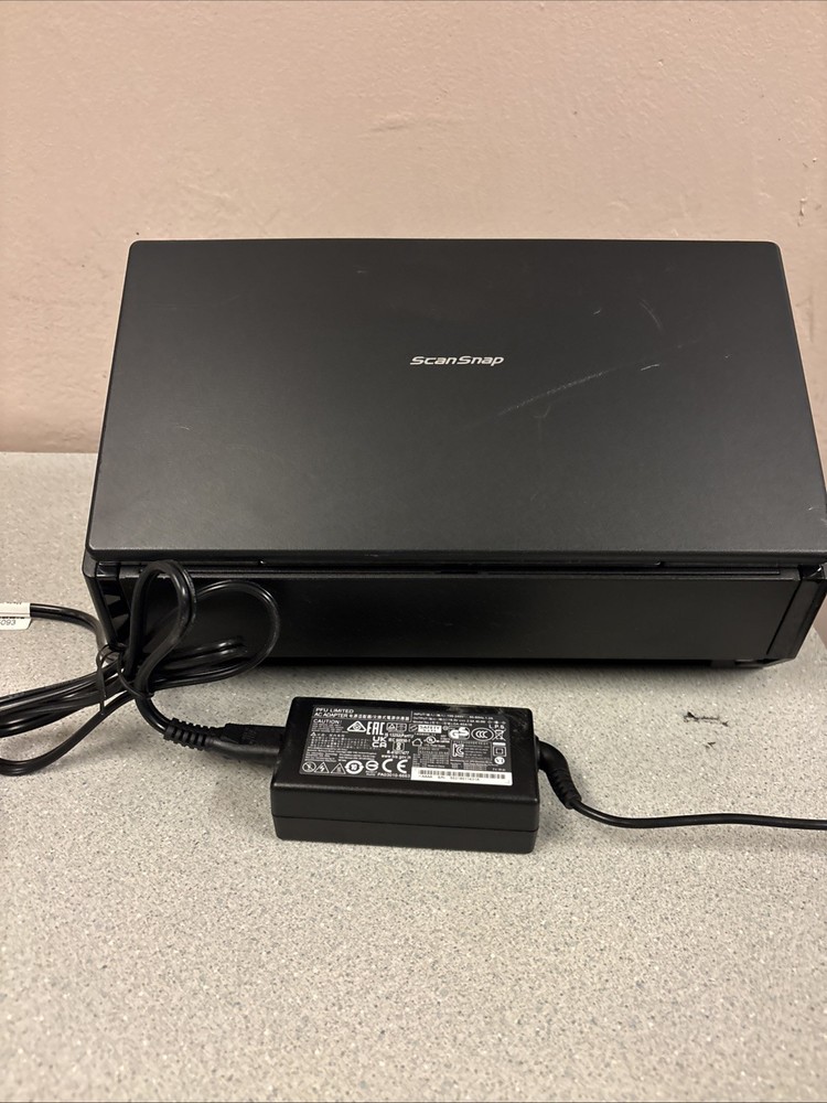 Fujitsu ScanSnap iX500 Document Scanner - Working