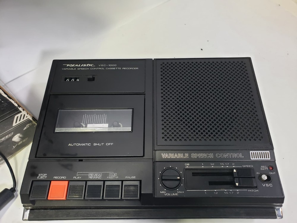 Realistic VSC Variable Speech Control Cassette Recorder VSC-1000
