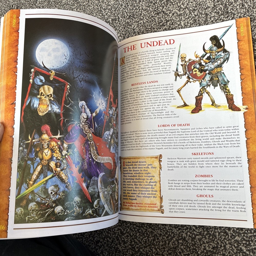 Games Workshop Warhammer Battle Book (1996) Good Condition