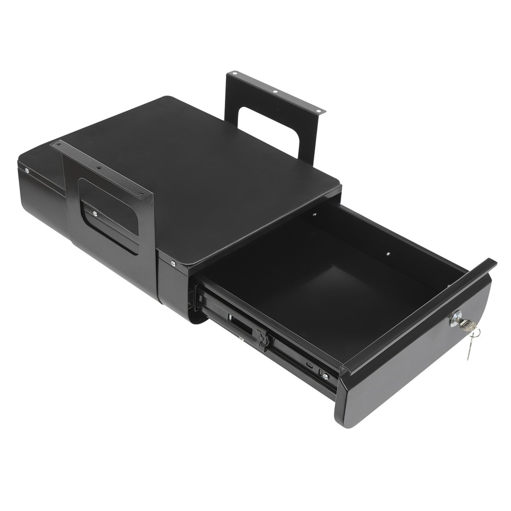 Modern Lockable Under Desk Drawer Professional Office Storage Solution For Home