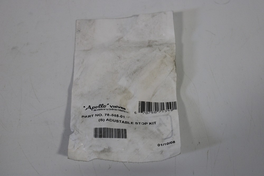 APOLLO 78-565-01 (S) ADJUSTABLE STOP KIT HANDLE NEW