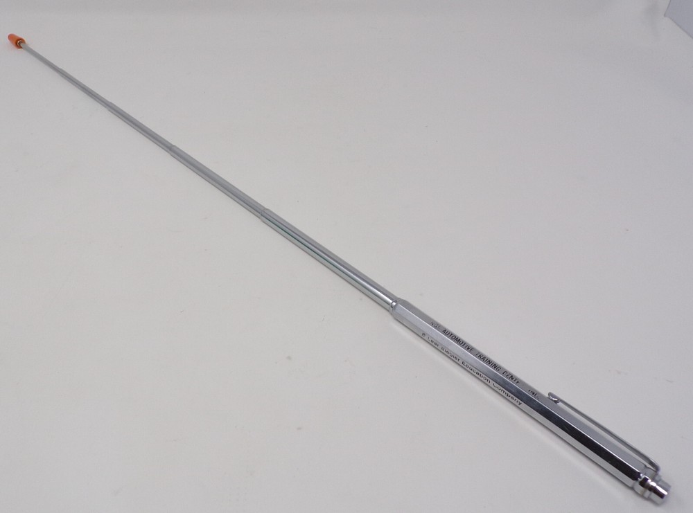 Vintage Lear Siegler Education Company Pocket Clip Pointer 21" Telescoping