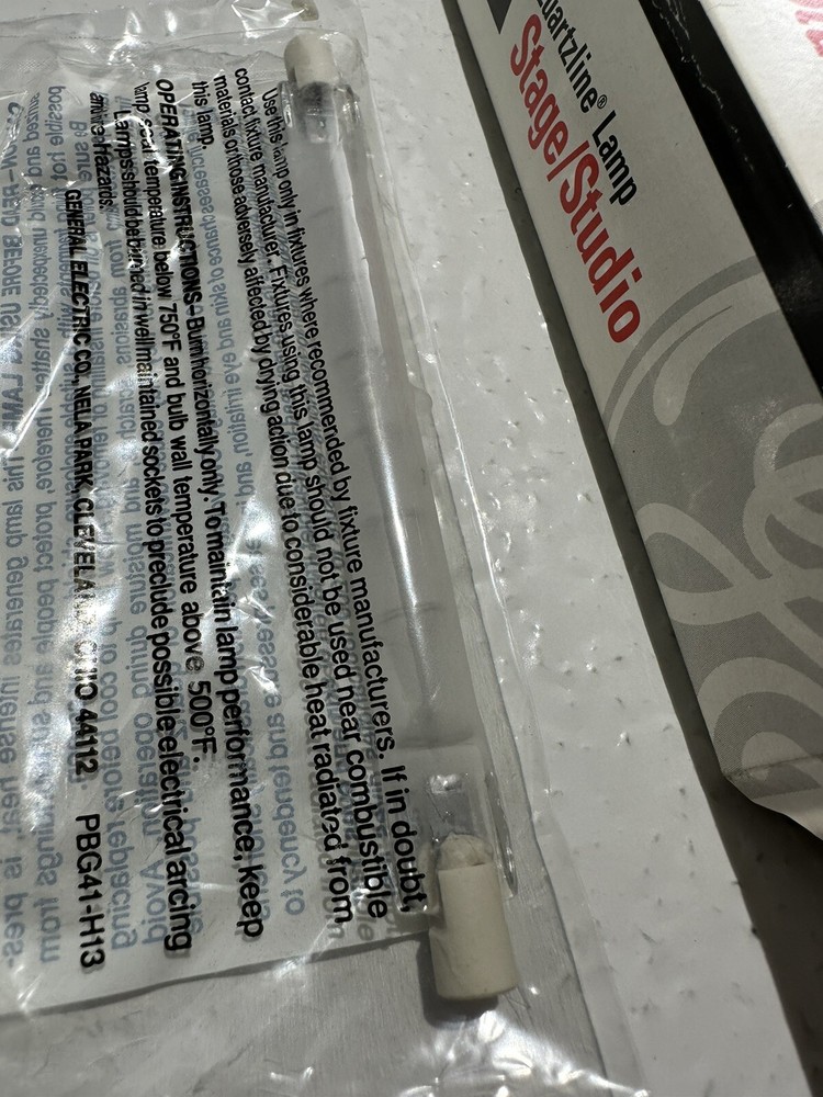 EMF Projector Projection Stage Studio Visual Graphics Lamp Bulb 800w 240v, G.E.