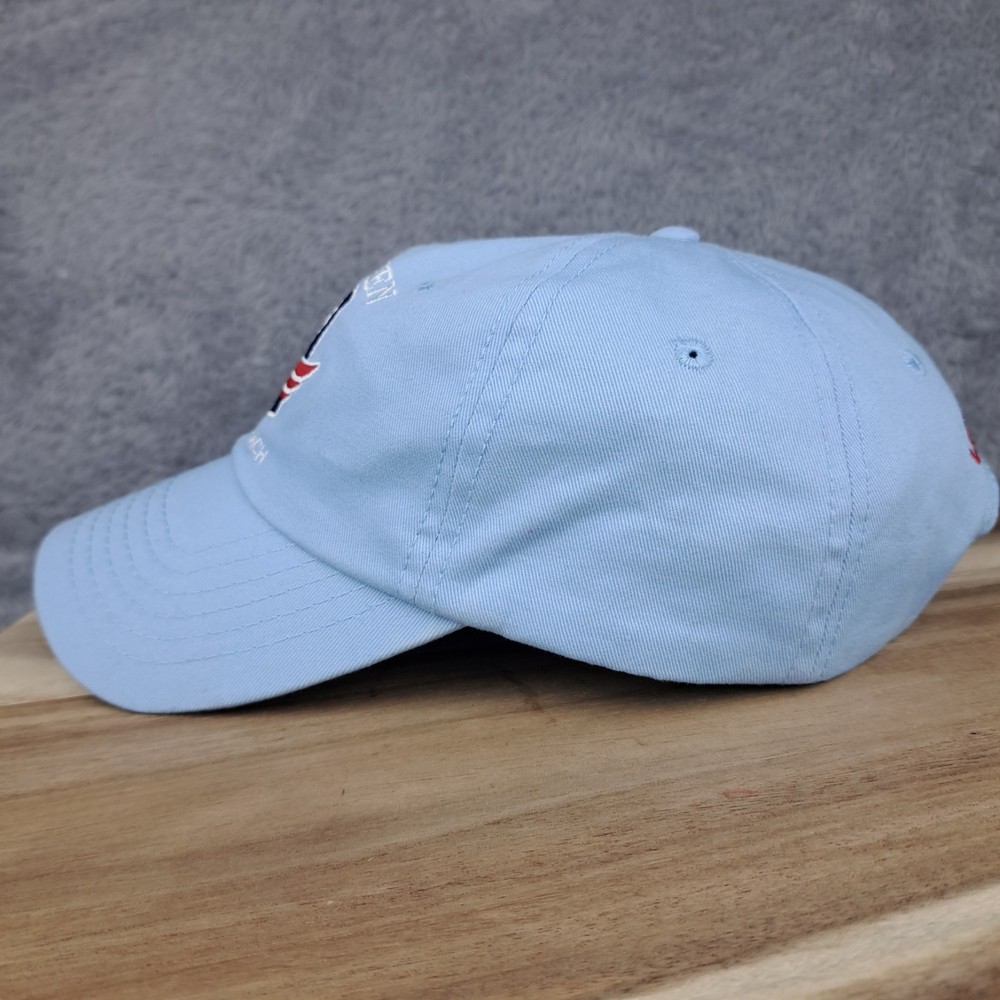 US Open Golf Hat Cap Strap Back Blue White 2019 Pebble Beach USGA Member Script