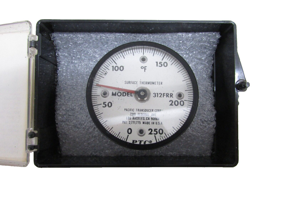 NOS! PTC INSTRUMENTS SURFACE THERMOMETER, 312FRR