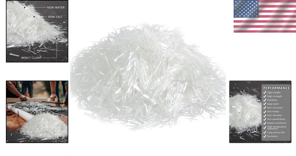 Fiberglass Cement Mix - Anti-Cracking & Waterproof Solution for Builders