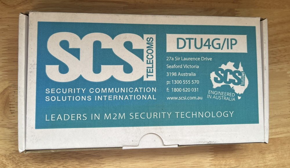 SCSI DTU 4G IP DirectWireless Security System Module Dual Sim DTU4G/IP LITE
