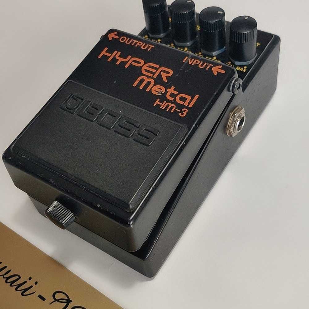 BOSS HM-3 Hyper Metal Distortion Guitar Effects Pedal MIT Tested