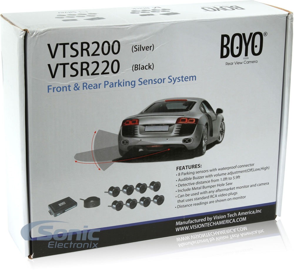 BOYO Vision VTSR220 for Plastic Bumpers