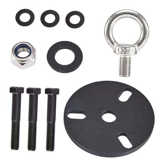 Outboard Engine Lifting Ring Tool with Adapter and Ring Fit for Evinrude