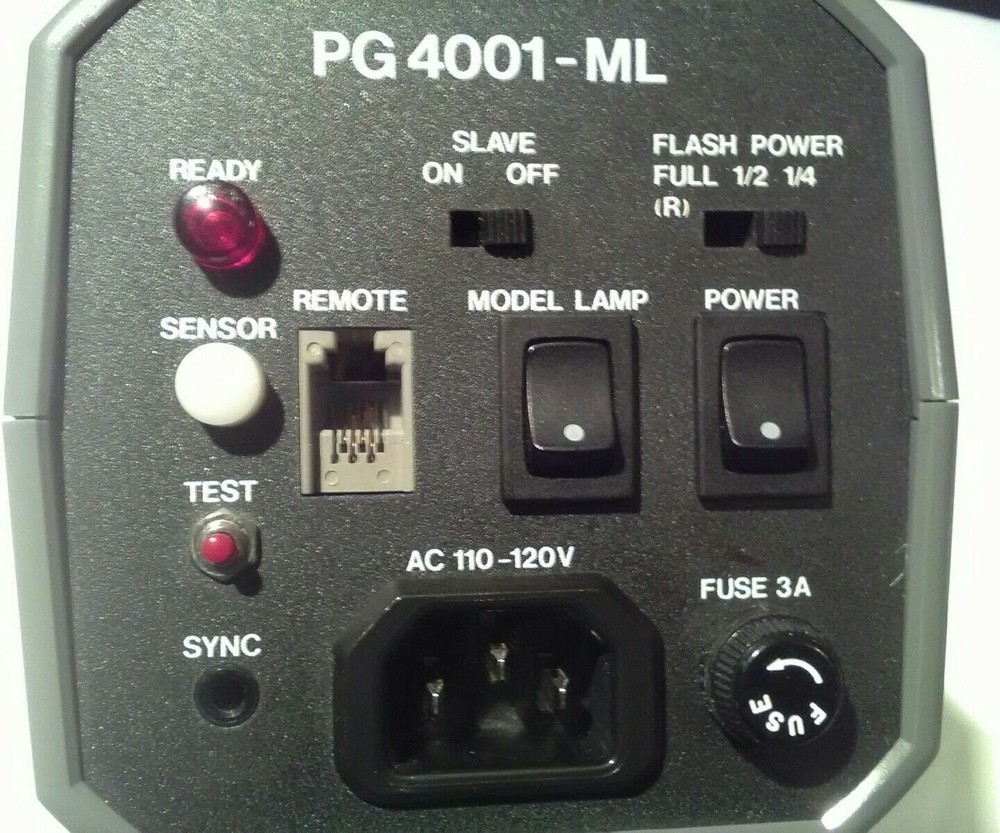 Medalight Studio Strobe PG4001-ML Photo Video light Flash / Remote